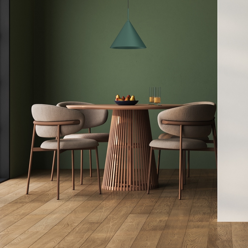 Hänglampa med sladd CAPITAL 1xGX53/15W/230V Ø 32 cm, grön