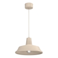 Hänglampa med sladd CLASS 1xE27/15W/230V beige