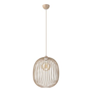Hänglampa med sladd DESTELLO 1xE27/15W/230V Ø 33 cm, beige