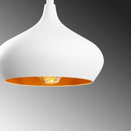 Hänglampa med sladd DODO 1xE27/40W/230V vit