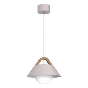 Hänglampa med sladd FUNDA 1xE27/15W/230V krämvit