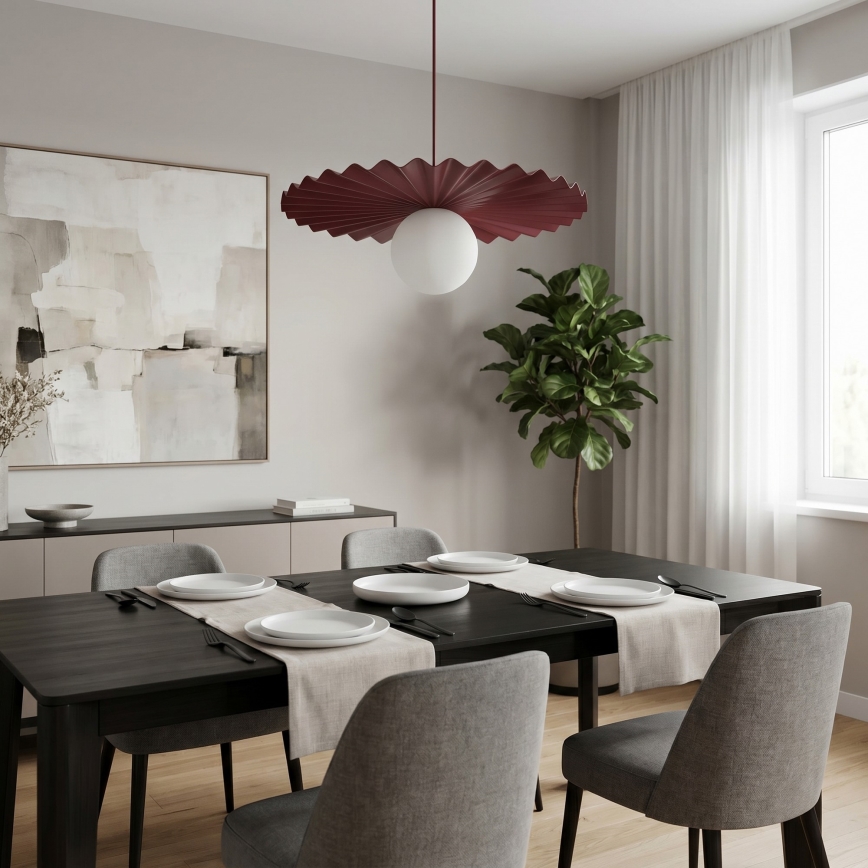 Hänglampa med sladd UMBRA 1xG9/8W/230V röd