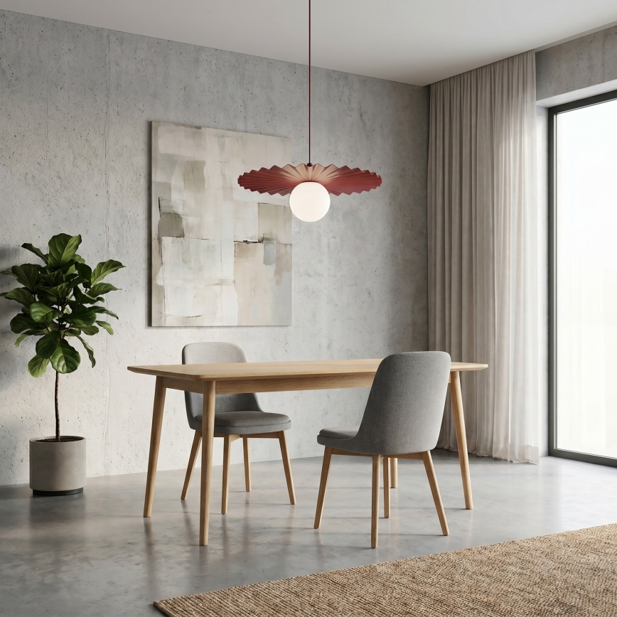 Hänglampa med sladd UMBRA 1xG9/8W/230V röd