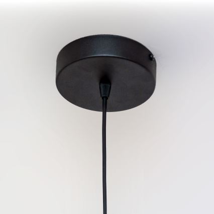 Hänglampa på kabel ECLIPSE 1xE27/15W/230V svart/guld