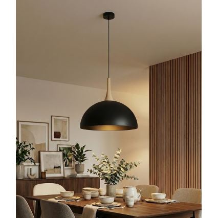 Hänglampa på kabel NAUTICA 1xGX53/12W/230V svart