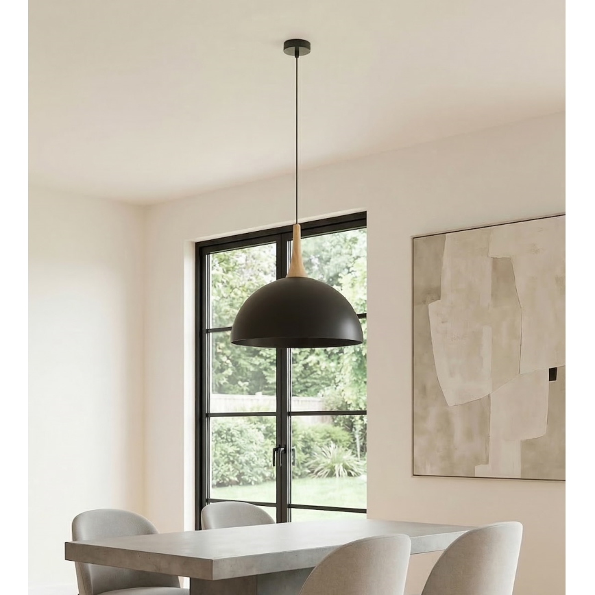 Hänglampa på kabel NAUTICA 1xGX53/12W/230V svart