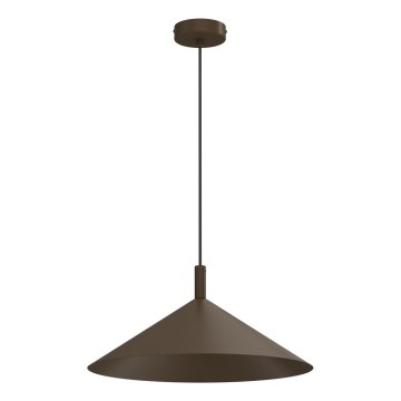 Hänglampa på vajer ANEGA 1xGX53/15W/230V Ø 40 cm brun