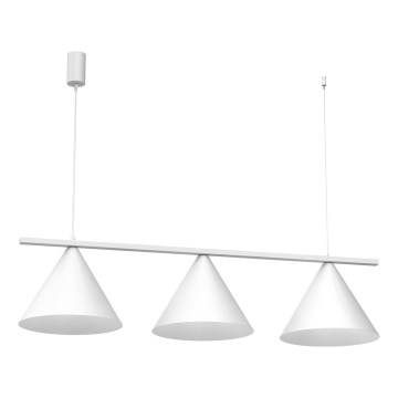 Hänglampa på vajer CAPITAL 3xGX53/15W/230V vit