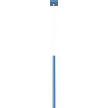 Hänglampa på vajer PASTELO 1xG9/8W/230V blå