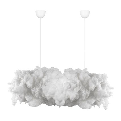 Hänglampa SERENE på kabel 2xE27/40W/230V vit