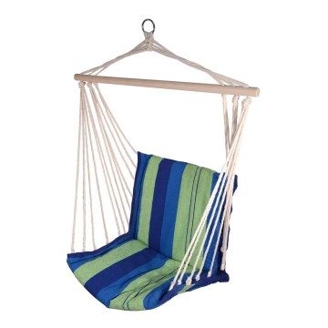 Hängstol blå/grön