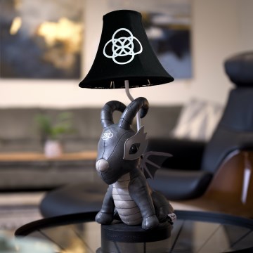 Happy Lamps - LED Barnbordslampa DRAGON LED/5,4W/230V drake