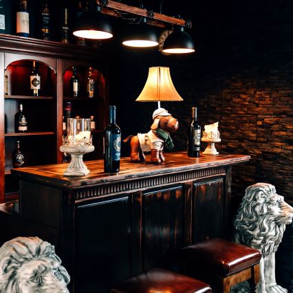 Happy Lamps - LED Barnbordslampa SPIKE LED/5,4W/230V jakthund