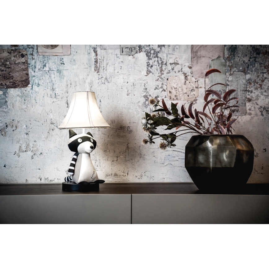 Happy Lamps - LED bordslampa för barn BEN LED/5,4W/230V tvättbjörn