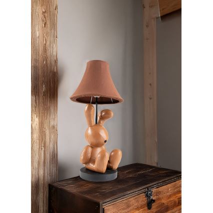 Happy Lamps - LED bordslampa för barn BENNY LED/5,4W/230V kanin