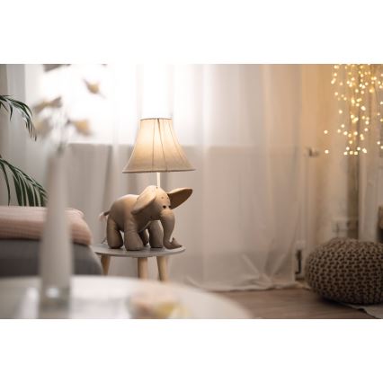 Happy Lamps - LED bordslampa för barn BOBBY LED/5,4W/230V elefant