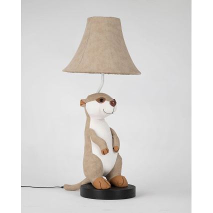 Happy Lamps - LED bordslampa för barn EDDIE LED/5,4W/230V surikat