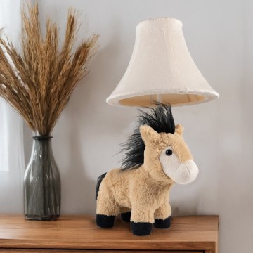 Happy Lamps - LED bordslampa för barn ELVIS LED/5,4W/230V häst