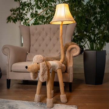 Happy Lamps - LED Golvlampa för barn BELLO LED/5,4W/230V pudel