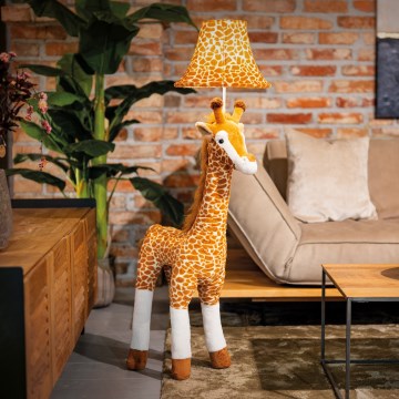Happy Lamps - LED Golvlampa för barn RAFFI LED/5,4W/230V giraff