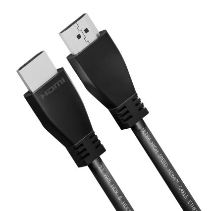 HDMI kabel med Ethernet 2.1 8K 3m svart