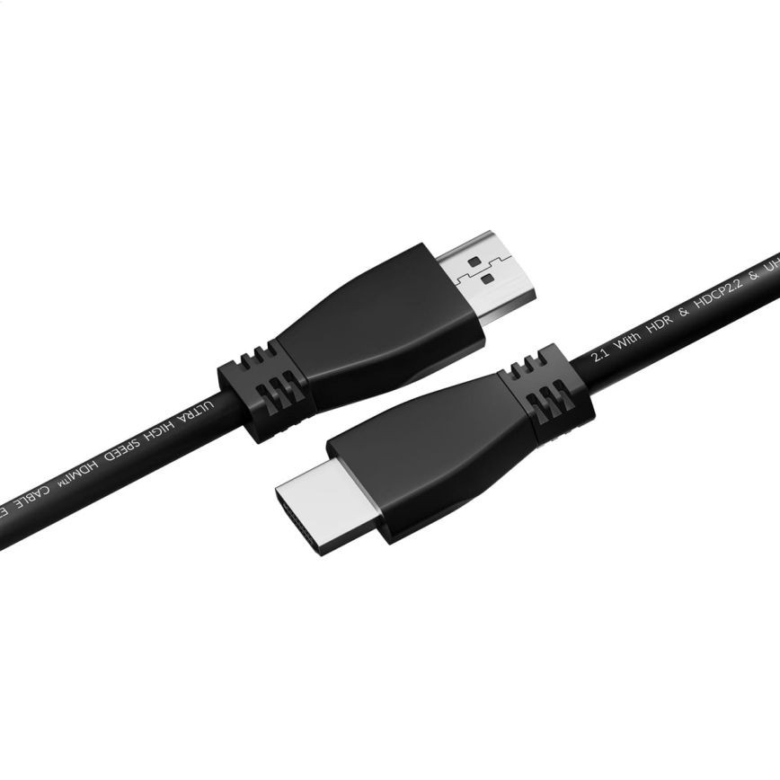HDMI kabel med Ethernet 2.1 8K 5m svart