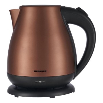 Heinner HEK-17IXC - Snabbkokande vattenkokare 1,7 l 2200W/230V kopparfärgad