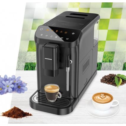 Heinner HEMA-D20DBK - Automatisk kaffemaskin 1350W/230V svart