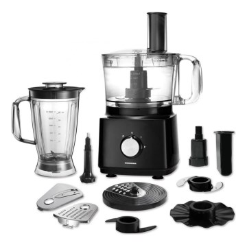 Heinner HFP-750BK - Köksmaskin 750 W/230 V svart