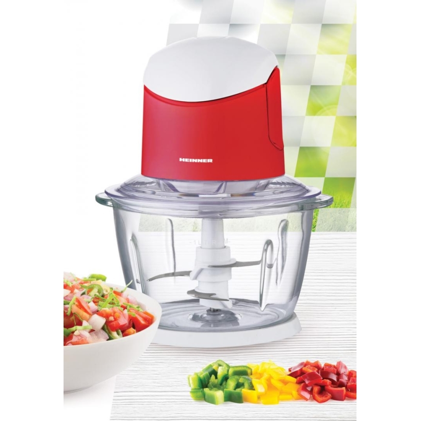 Heinner HMC-K500WHR - Hackare 500W/230V röd