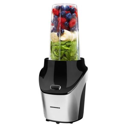 Heinner HSB-T1000SS - Smoothie-nutrimixer 1000 W/230 V matt krom/svart