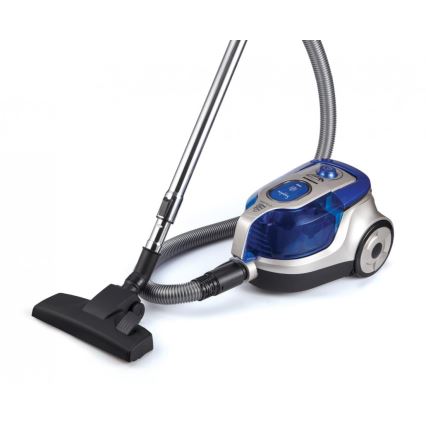 Heinner HVC-V750BL - Påslös dammsugare 750W/230V blå/silver