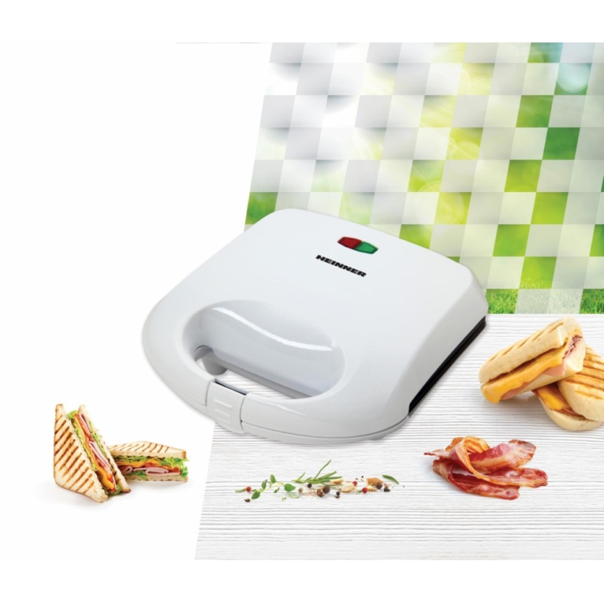 Heinner SM-K750W - Brödrost 750W/230V vit