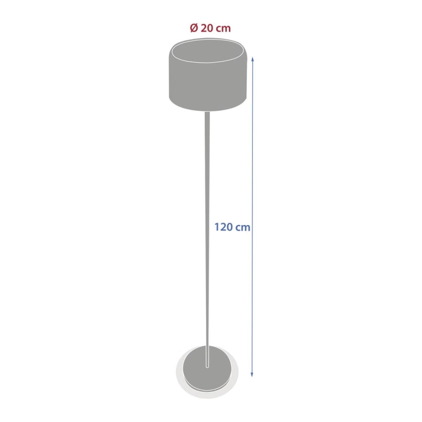 Hesperide - LED solcellslampa BOLTY LED/3,7V 2600 mAh IP65 beige