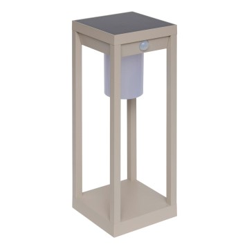 Hesperide - LED-solcellslykta med rörelsesensor PIKY LED/3,7V 2600 mAh 40 cm IP65 beige