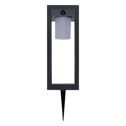Hesperide - LED-solcellslykta med rörelsesensor PIKY LED/3,7 V 2600 mAh 40 cm IP65 antracit