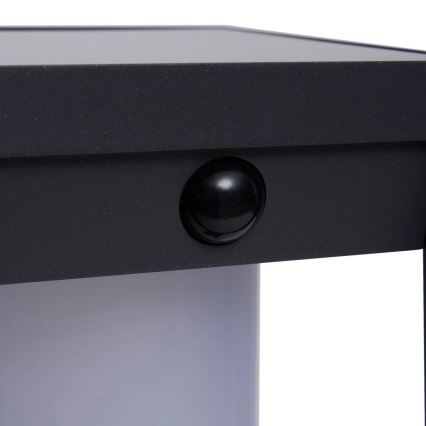 Hesperide - LED-solcellslykta med rörelsesensor PIKY LED/3,7 V 2600 mAh 40 cm IP65 antracit