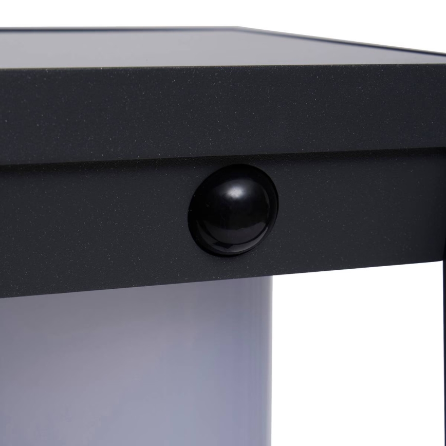 Hesperide - LED-solcellslykta med rörelsesensor PIKY LED/3,7 V 2600 mAh 40 cm IP65 antracit
