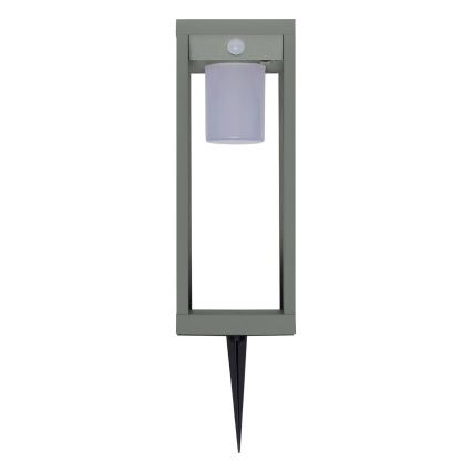 Hesperide - LED solcellslykta med rörelsesensor PIKY LED/3,7V 2600 mAh 40 cm IP65 grön