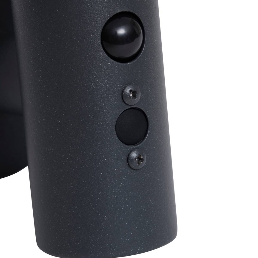 Hesperide - LED solcellsdriven vägglampa med rörelsesensor DETEKT LED/3,7V 2600 mAh IP65