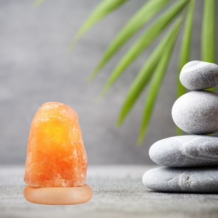 Salt lampa SALLY 1xE14/25W/230V Al 1,5 kg