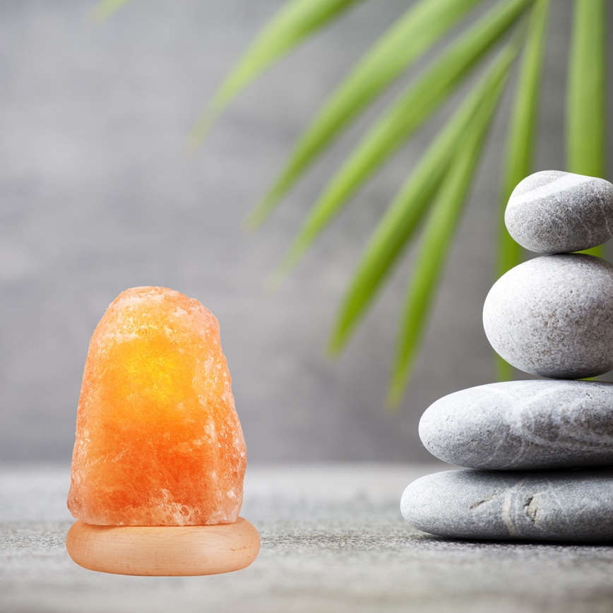 Salt lampa SALLY 1xE14/25W/230V Al 1,5 kg