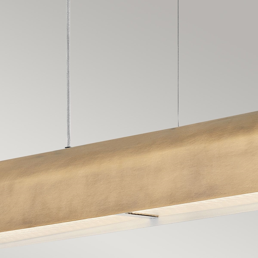 Hinkley - LED-pendel på vajer ARCO LED/43W/230V 3000K guld