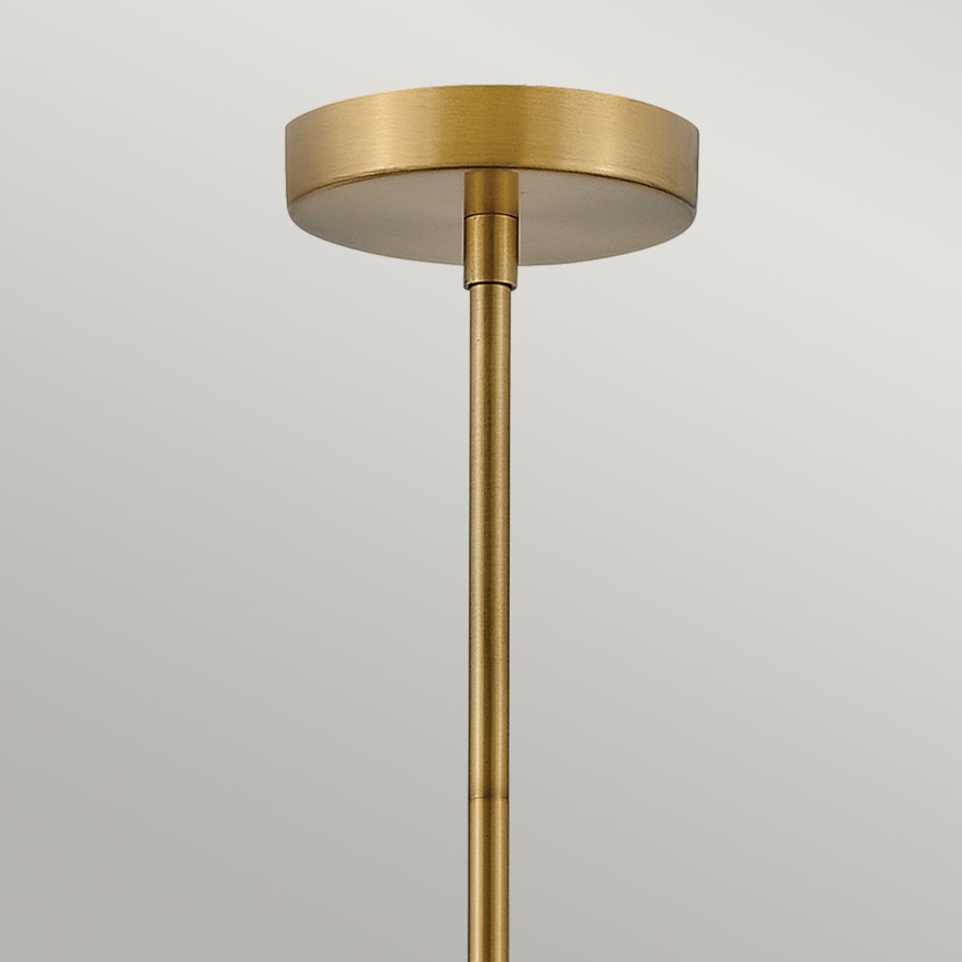 Hinkley - Takpendel med stång CEDRIC 2xE27/60W/230V Ø 33 cm guld/svart