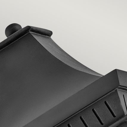 Hinkley - Vägglampa för utomhusbruk CHAPEL HILL 2xE14/40W/230V IP44 svart