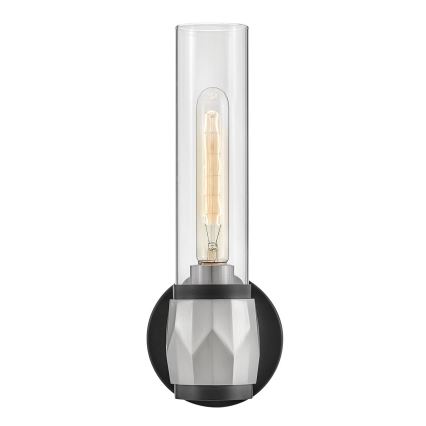 Hinkley - Badrumsvägglampa ELLISON 1xE27/40W/230V IP44 svart