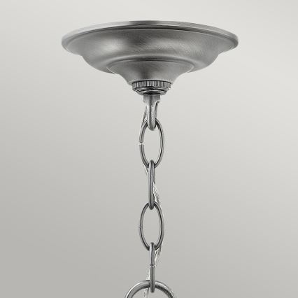 Hinkley - Taklampa med kedja GENTRY 4xE14/60W/230V mattkrom