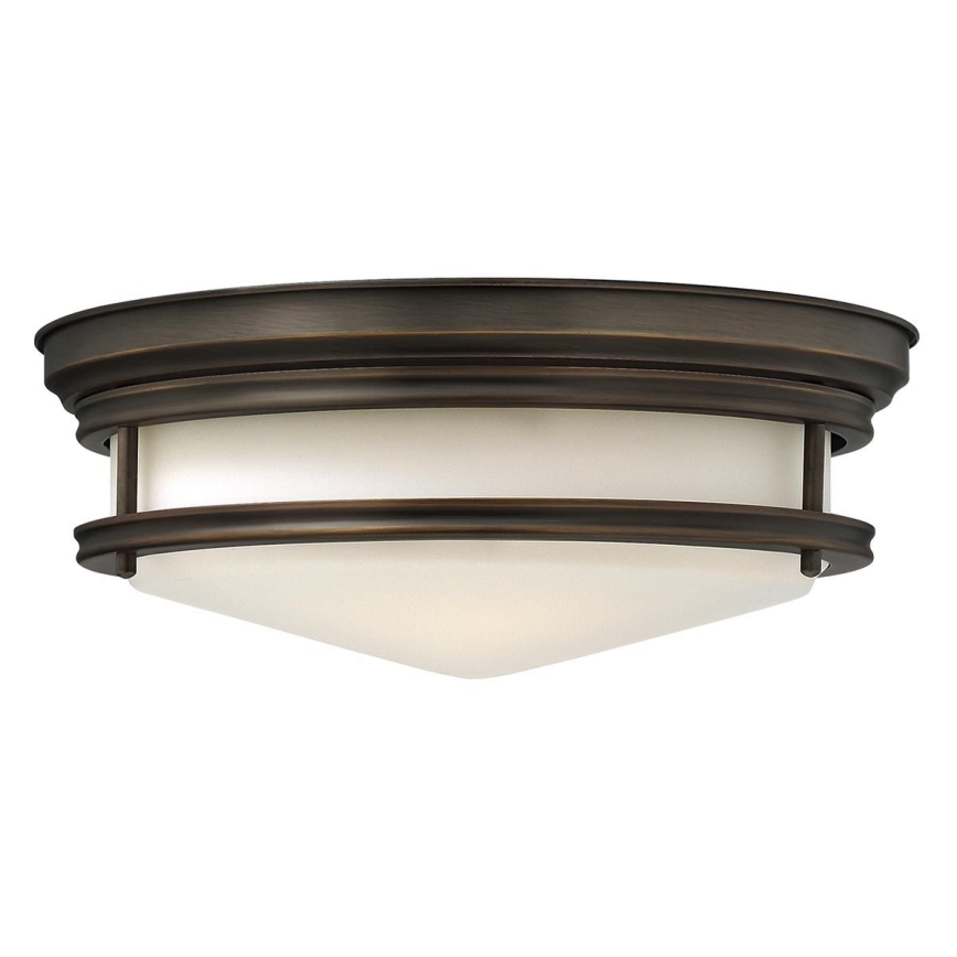 Hinkley - Badrumstaklampa HADLEY 3xE27/40W/230V IP44 bronsfärgad