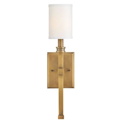 Hinkley - Vägglampa MOORE 1xE14/40W/230V guldfärgad