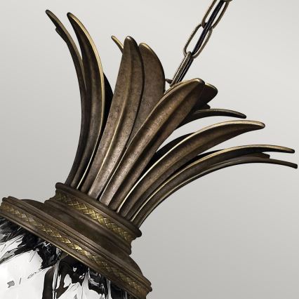 Hinkley - Ljuskrona på kedja PLANTATION 4xE14/40W/230V brons